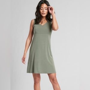 Athleta Santorini Knit V-Neck Tank Dress